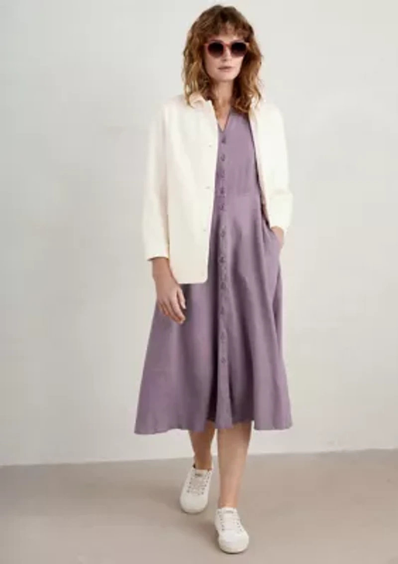 Plus Carved Wood Dress