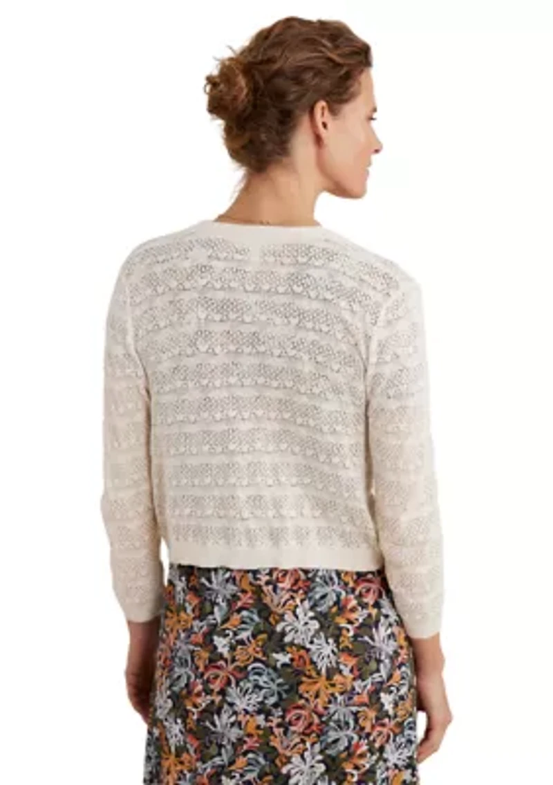 Plus Sweet Day Cotton Cardigan