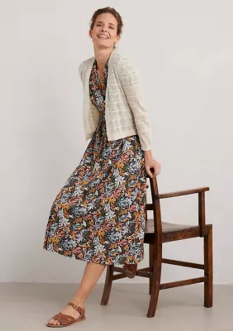 Plus Sweet Day Cotton Cardigan