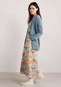 Plus Blue Hills Border Dress