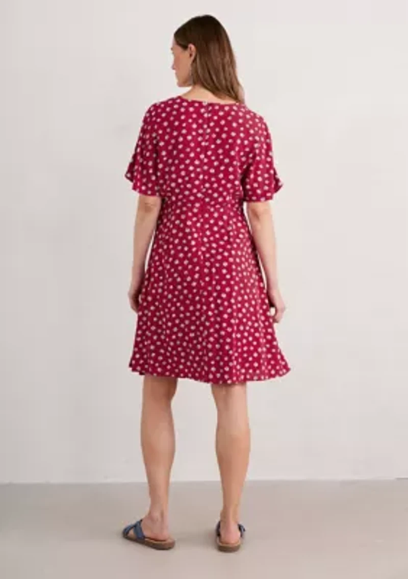 Women's Wilsey Empire Line Flared Sleeve Dress