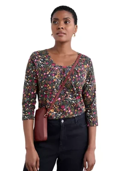 Women's 3/4 Appletree Top