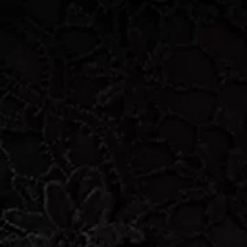 Women's Long Sleeve Floral Crochet Button Front Collared Shirt
