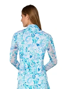 Long Sleeve Mockneck Top