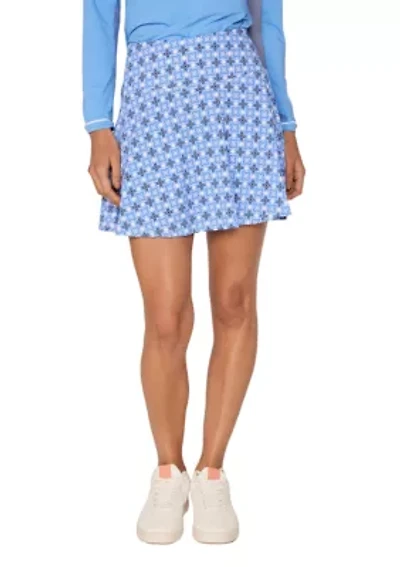 Back Yoke Ruffle Skort