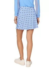 Back Yoke Ruffle Skort