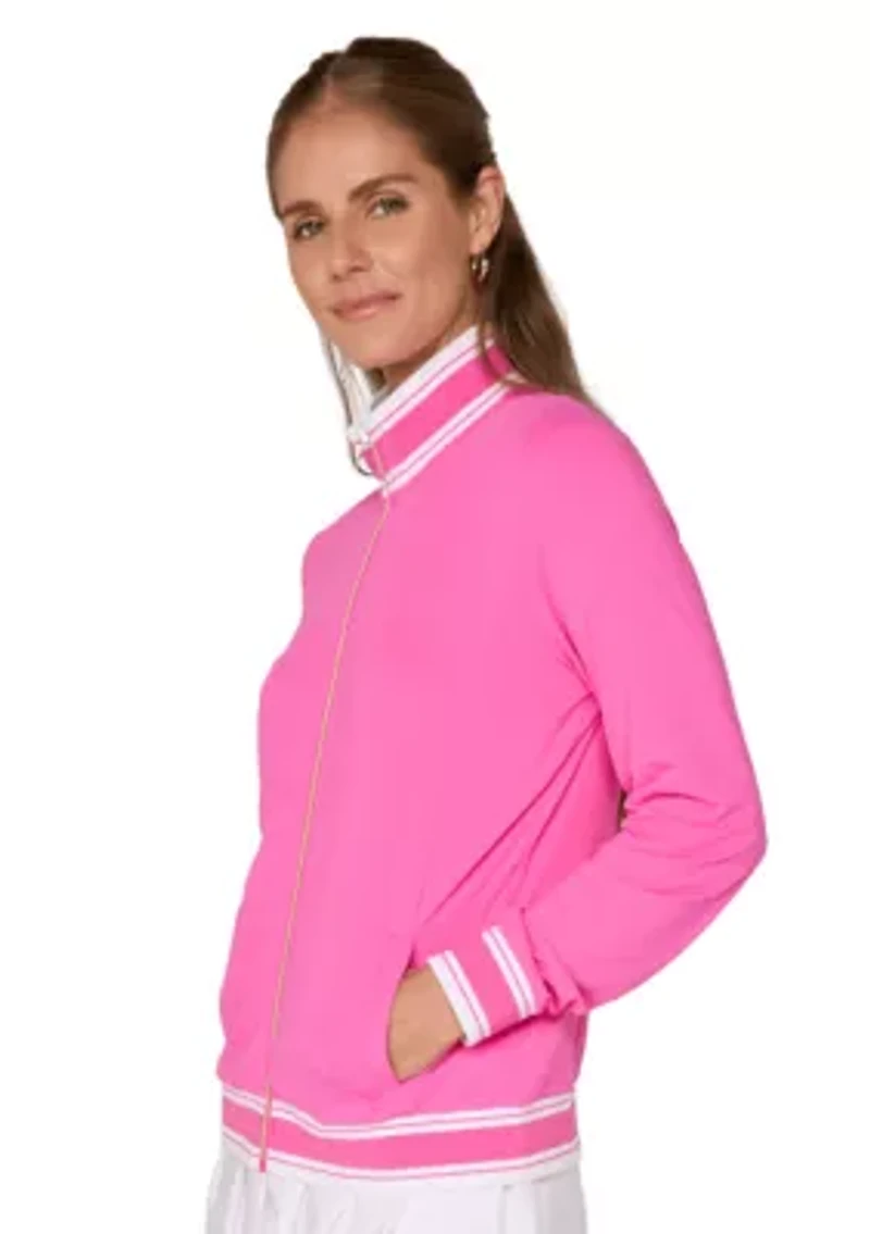Rib Trim Jacket