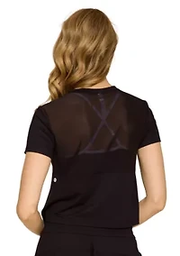 Mesh Back Box Tee