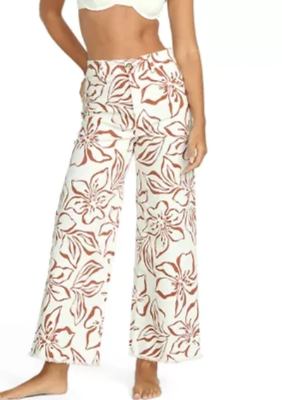 Free Fall Printed Twill Pants