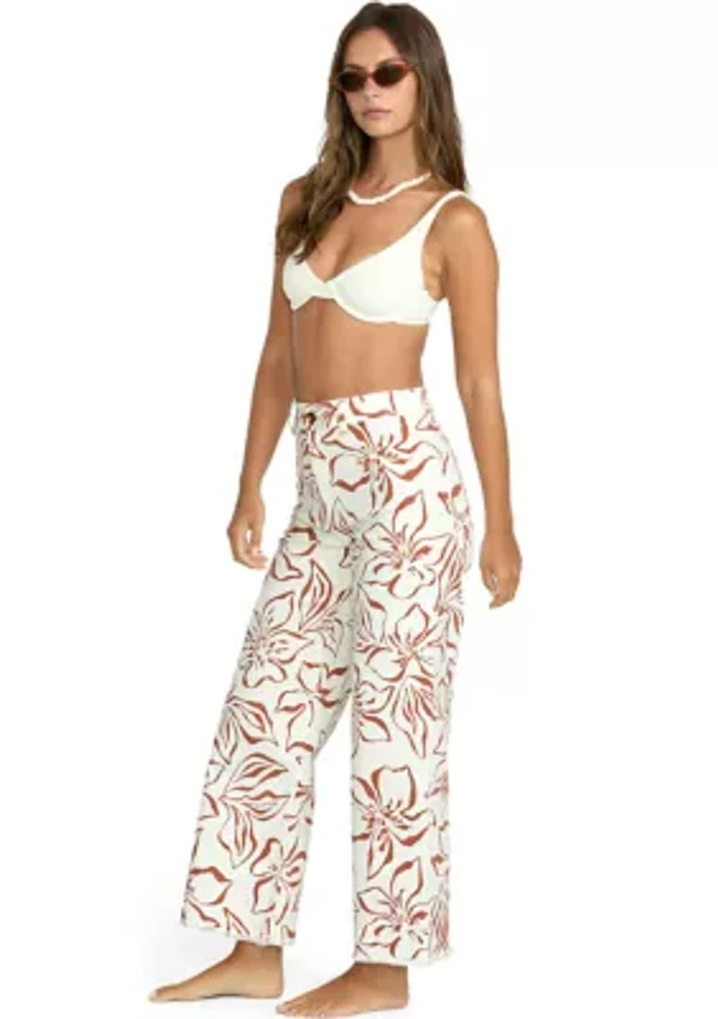 Free Fall Printed Twill Pants