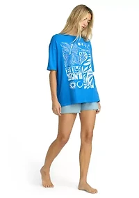Summer Nights Short Sleeve Graphic T-Shirt
