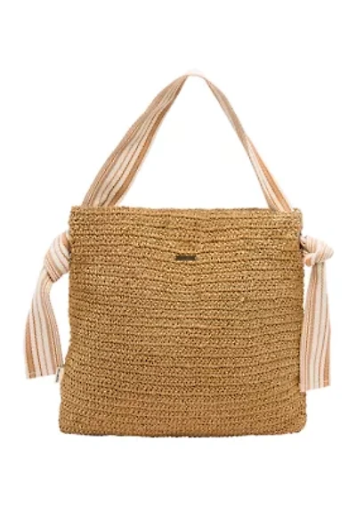 So Knotty Straw Bag