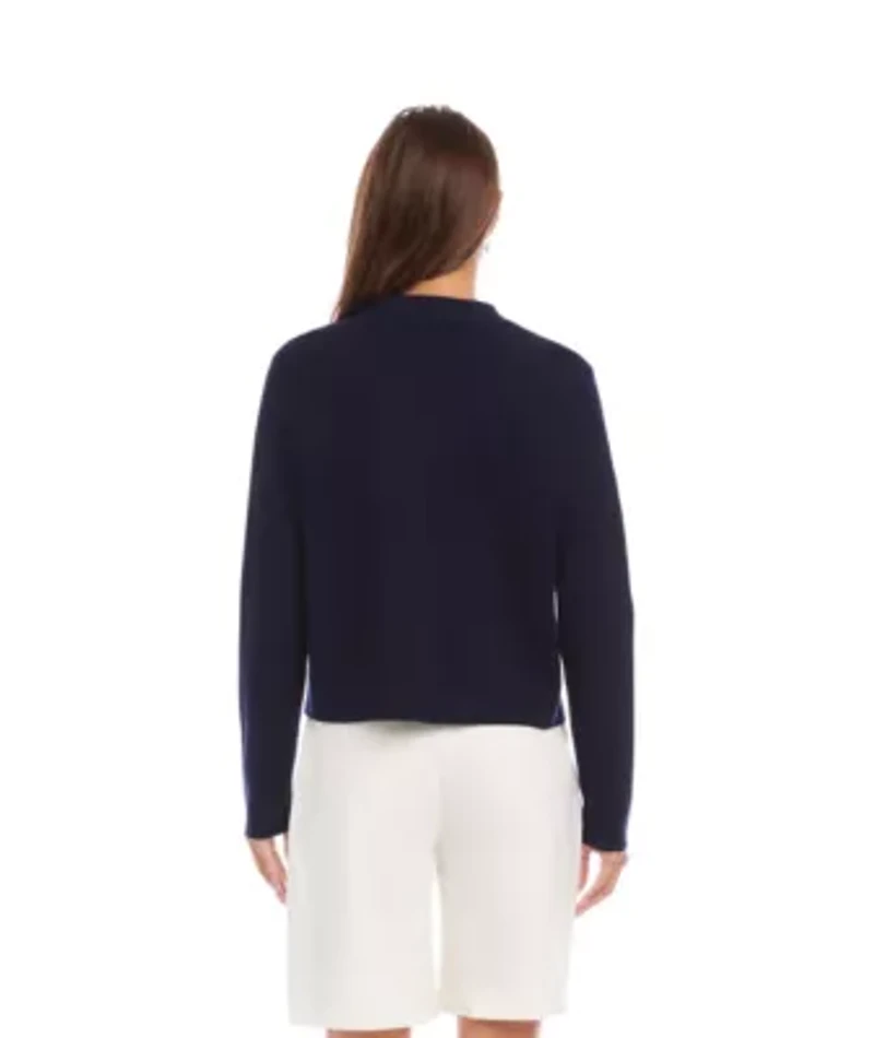 Collared Sweater Jacket