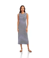 Stripe Midi Column Dress