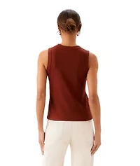 Ribbed Crewneck Tank