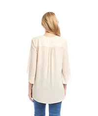 Bracelet Sleeve Asymmetric Top