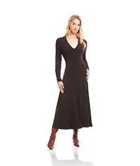3/4 Sleeve Sequin Swing Dress