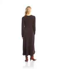 3/4 Sleeve Sequin Swing Dress