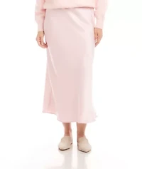 Satin Bias Cut Skirt