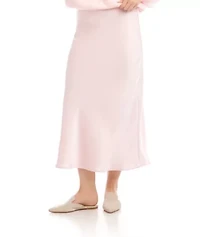 Satin Bias Cut Skirt