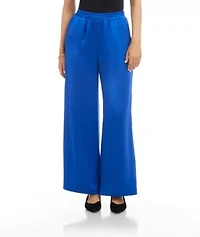 Satin Wide-Leg Pants