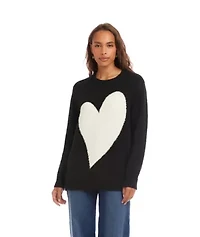 Heart Jacquard Sweater
