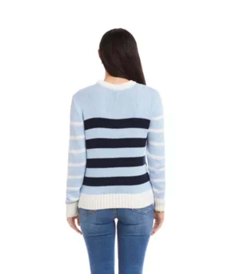Stripe Crewneck Sweater
