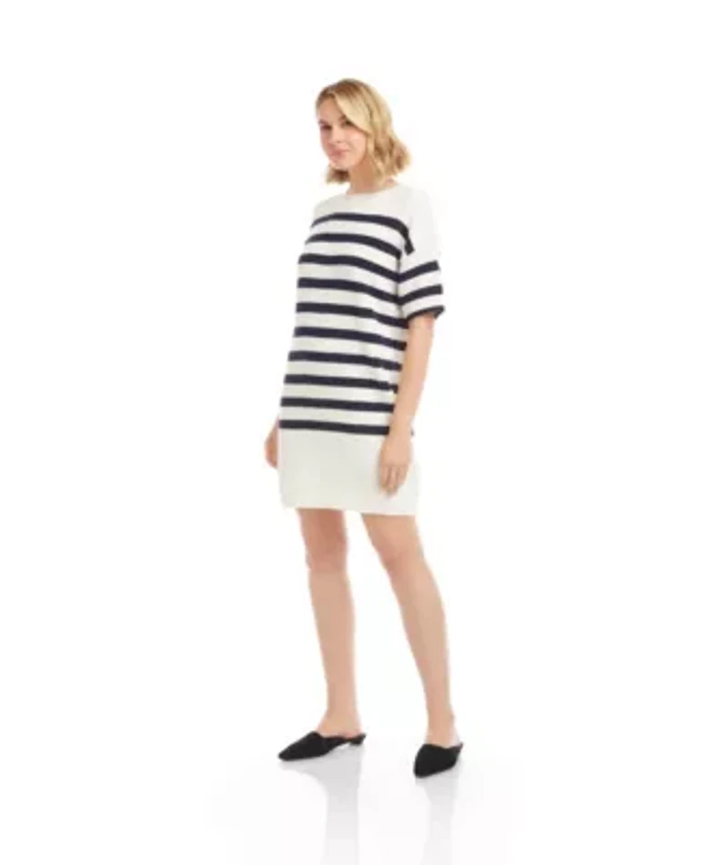Stripe Sweater Dress