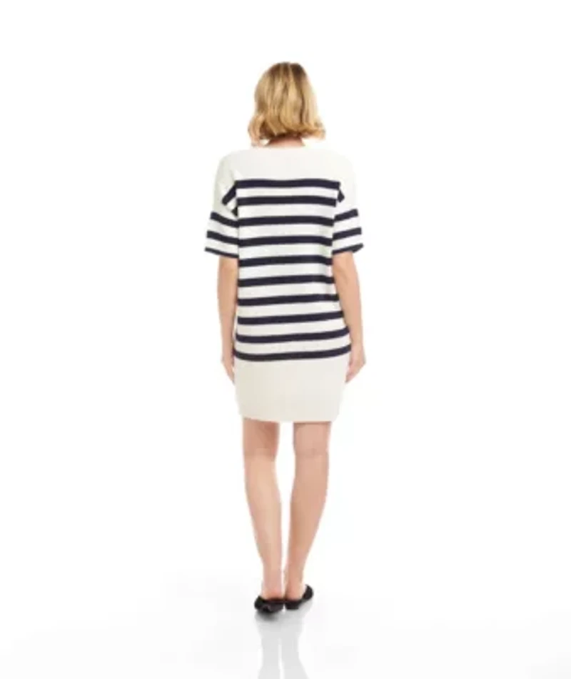 Stripe Sweater Dress