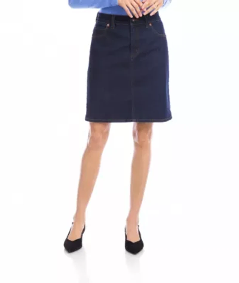 Denim Short Skirt