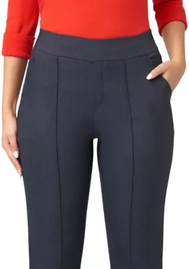 Women's Dress Up Denim Pull-On Trousers