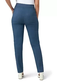 Women's Dress Up Denim Pull-On Trousers