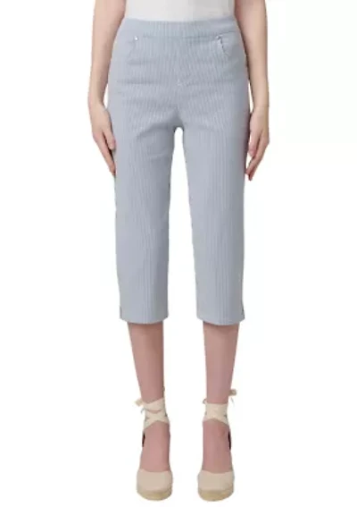 Women's Spring Stripe Pedal Pushers