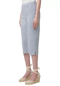 Women's Spring Stripe Pedal Pushers