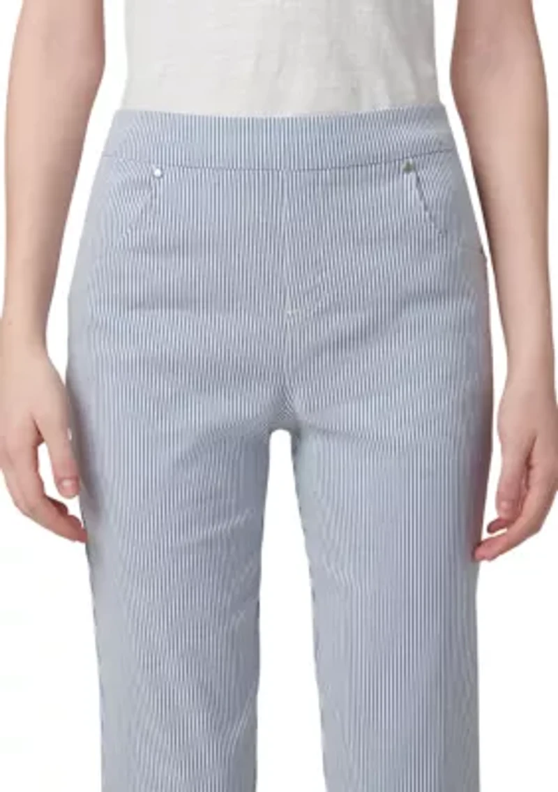 Women's Spring Stripe Pedal Pushers