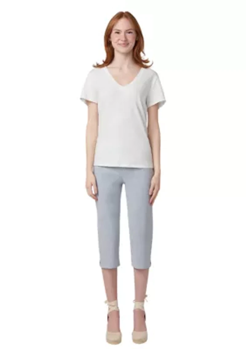 Women's Spring Stripe Pedal Pushers