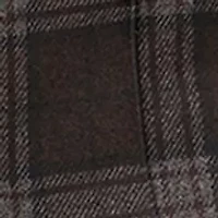 Women's Plaid Natural Rise Pull-On Trousers