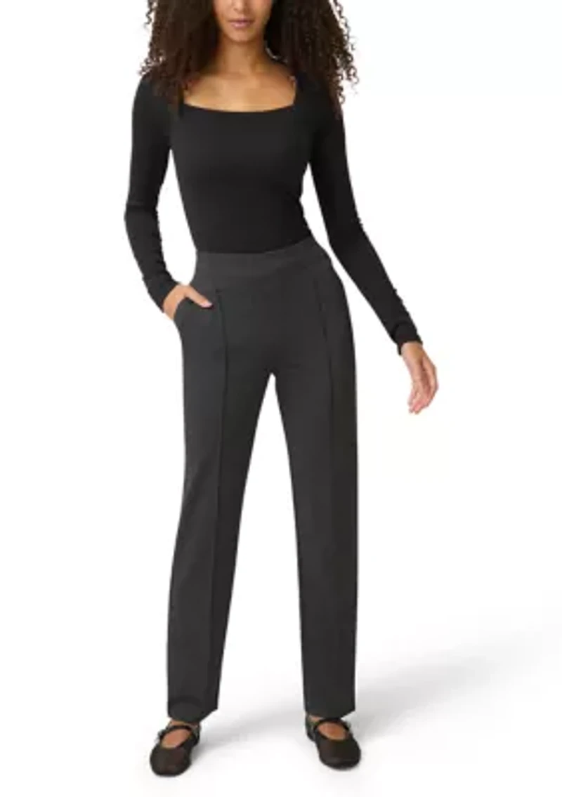 Women's Tweed Pull-On Trousers