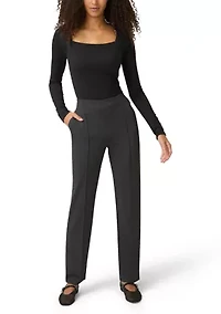 Women's Tweed Pull-On Trousers