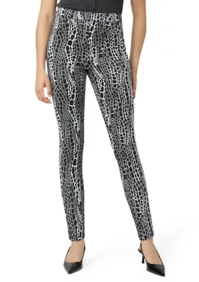 Women's Abstract Animal Denim Leggings