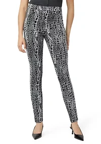 Women's Abstract Animal Denim Leggings