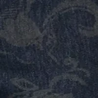 Women's Etched Floral Denim Leggings