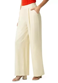 Women's Coastal Linen Palazzo Pants