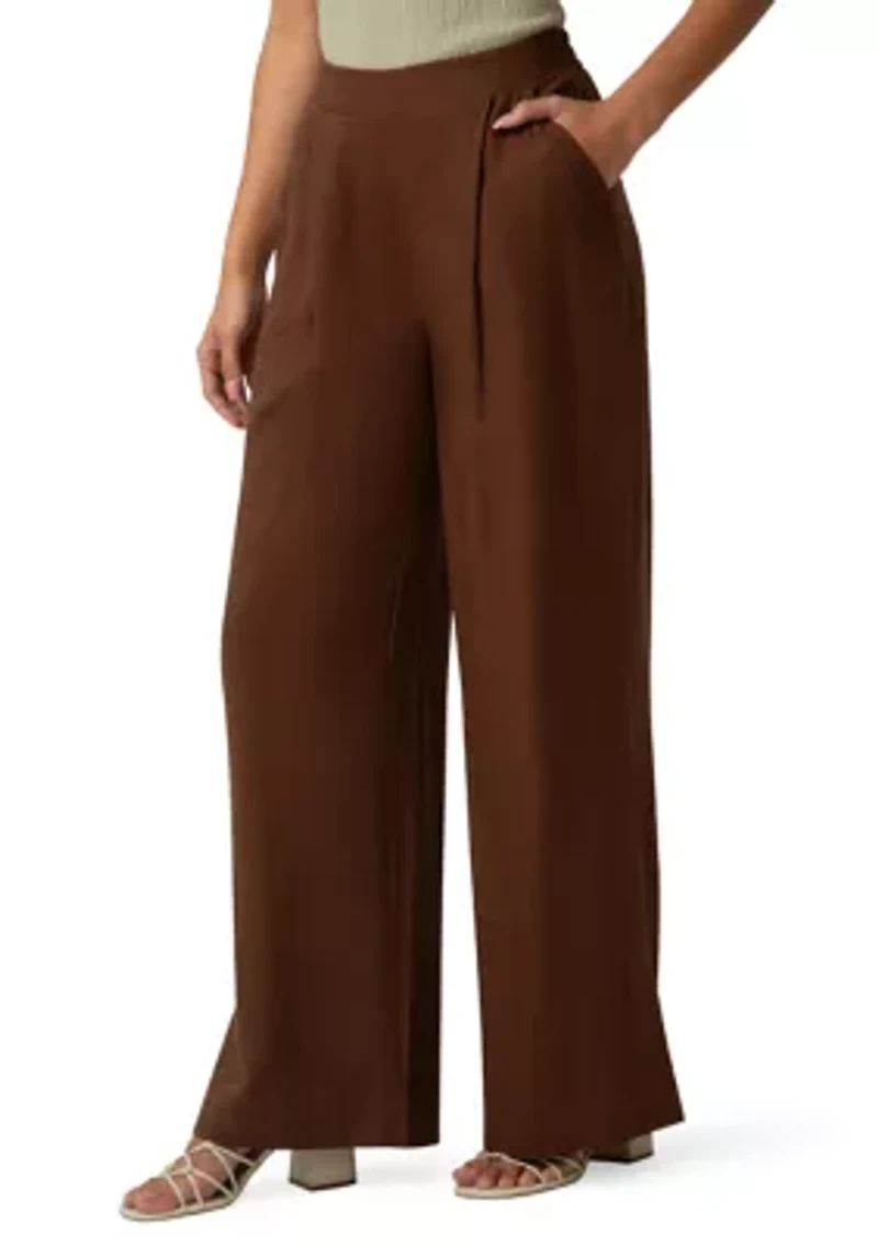 Women's Coastal Linen Palazzo Pants