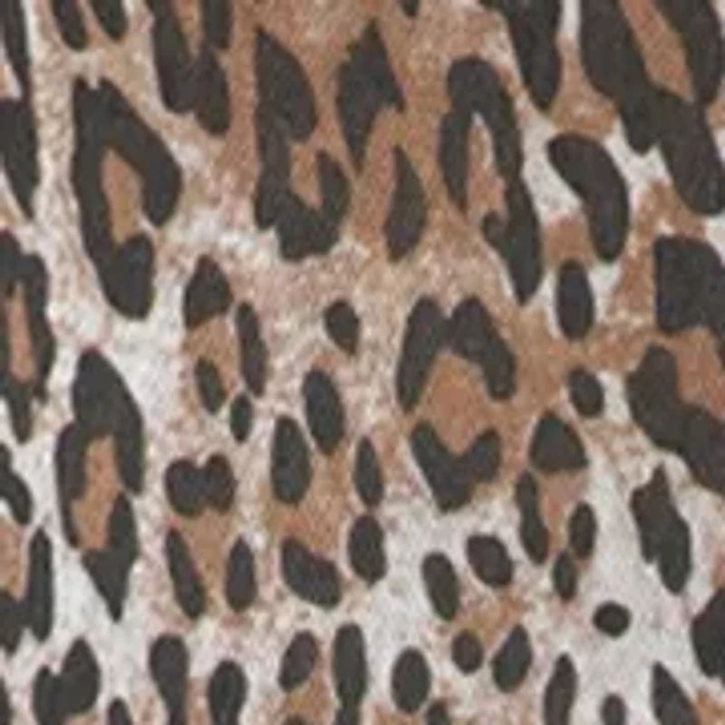 Women's Leopard Ultra Soft Denim Capri Pants