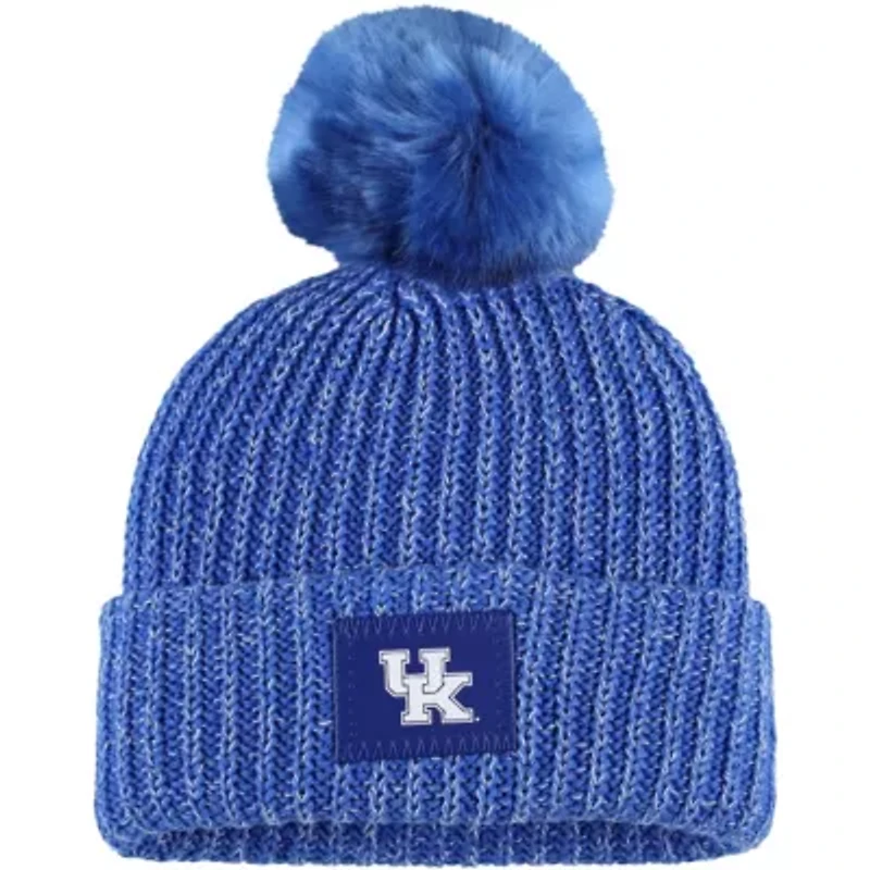 NCAA Kentucky Wildcats Cuffed Knit Hat with Pom