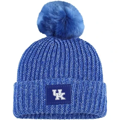 NCAA Kentucky Wildcats Cuffed Knit Hat with Pom