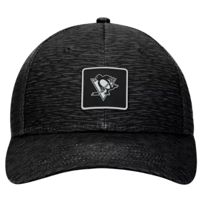 NHL Fanatics Pittsburgh Penguins Authentic Pro Road Trucker Adjustable Hat