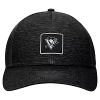 NHL Fanatics Pittsburgh Penguins Authentic Pro Road Trucker Adjustable Hat
