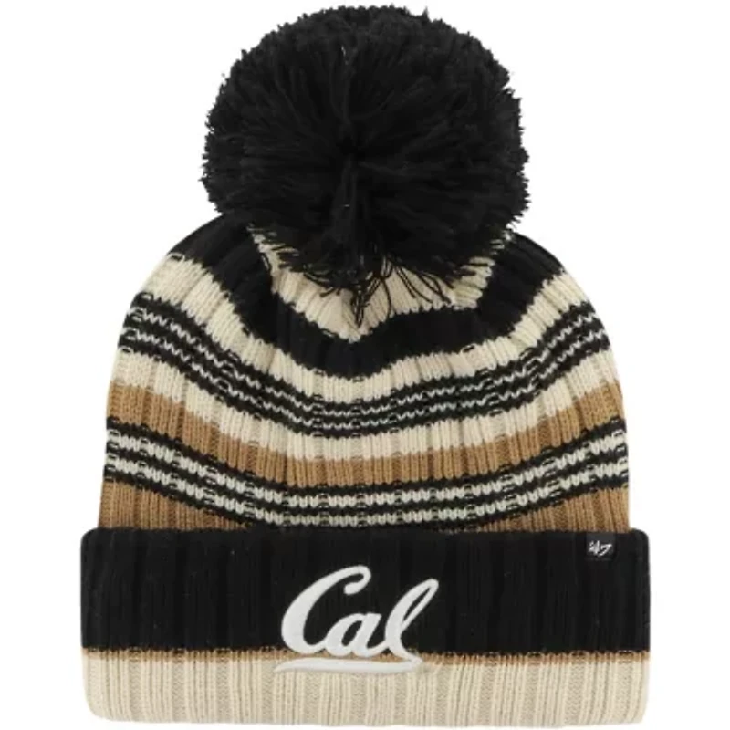 California Golden Bears NCAA Cal Bears Barista Cuffed Knit Hat with Pom